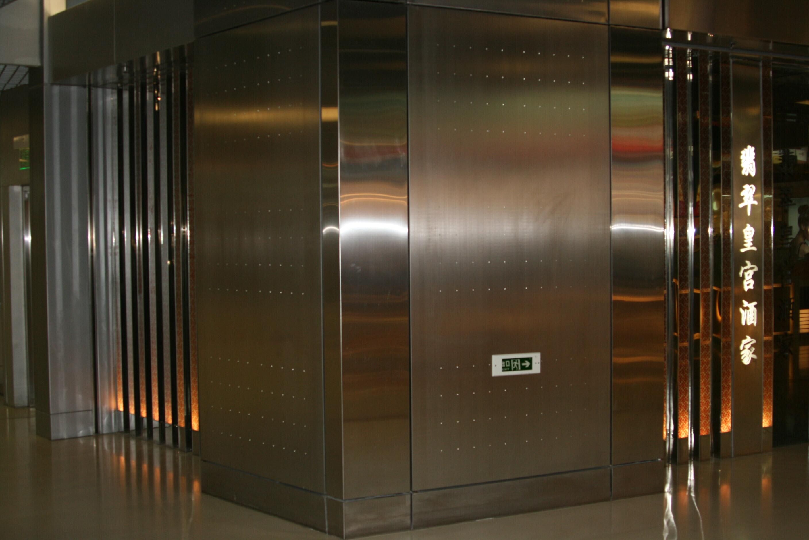 彩色不锈钢电梯